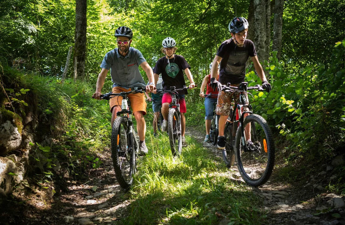 Balade à VTT
