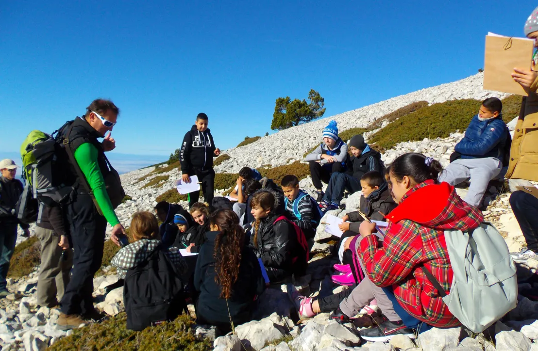 Sortie scolaire - sommet Ventoux