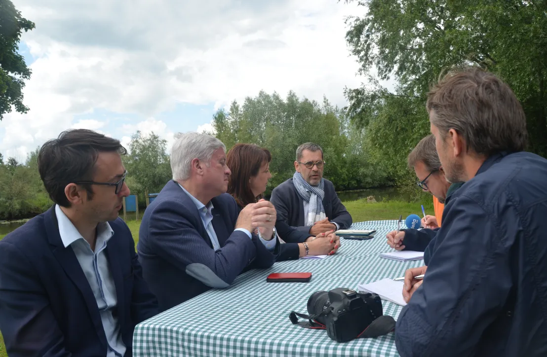 Déplacement de Michaël Weber dans le Parc des Caps et Marais d' Opale les 31 mai et 1 er juin 2022
