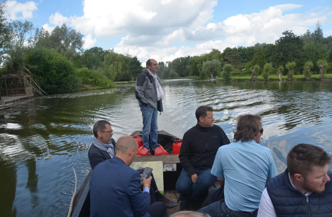 Déplacement de Michaël Weber dans le Parc des Caps et Marais d' Opale les 31 mai et 1 er juin 2022