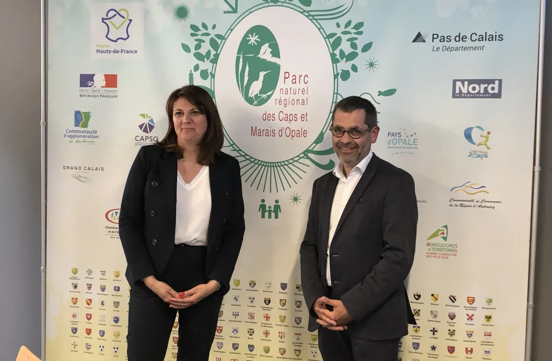 Déplacement de Michaël Weber dans le Parc des Caps et Marais d' Opale les 31 mai et 1 er juin 2022