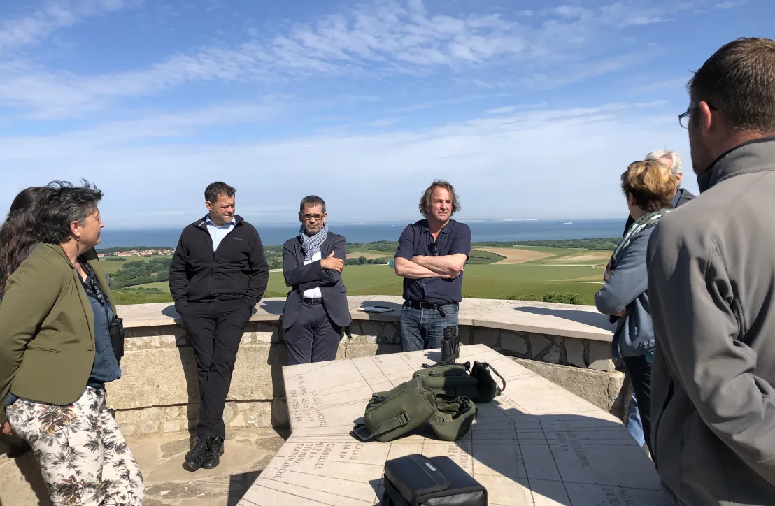 Déplacement de Michaël Weber dans le Parc des Caps et Marais d' Opale les 31 mai et 1 er juin 2022