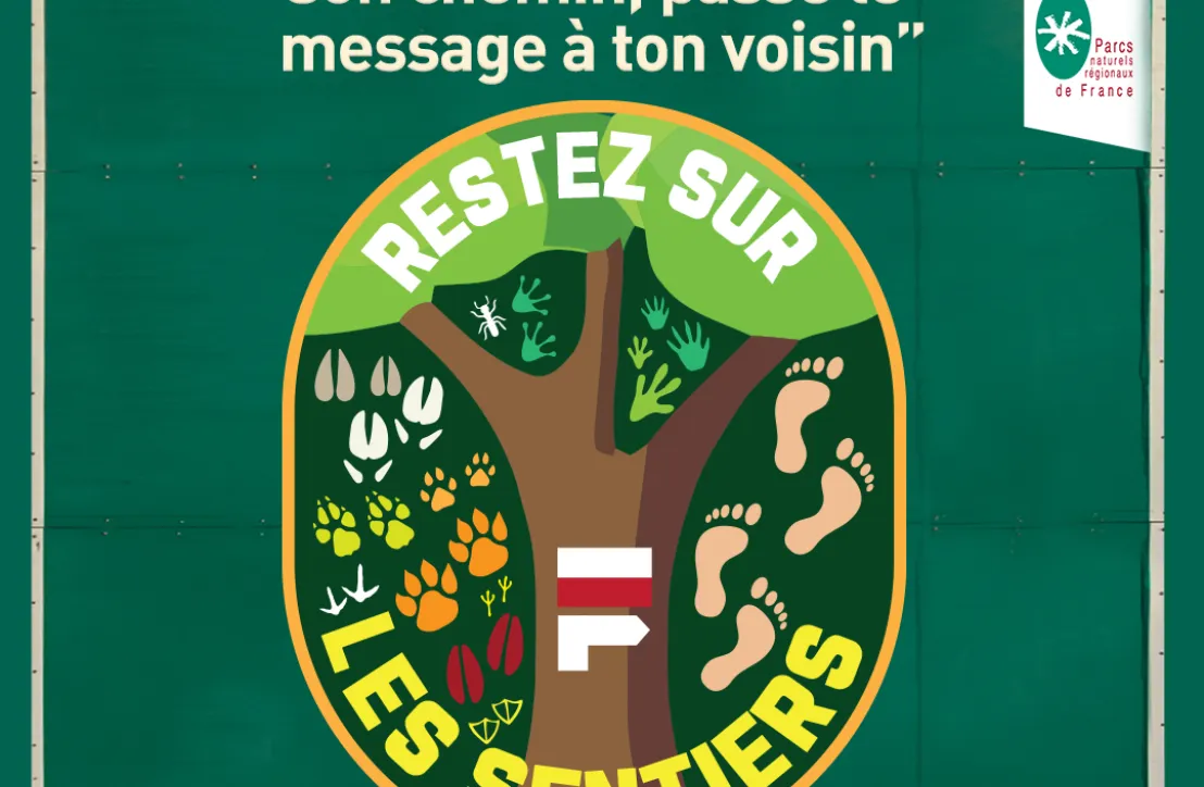 Restez sur les sentiers
