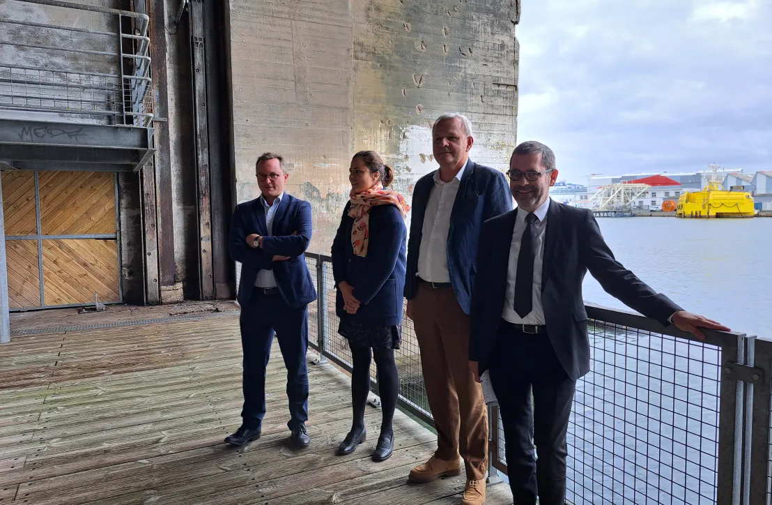 Conférence de presse pour le Congrès des Parcs à St Nazaire