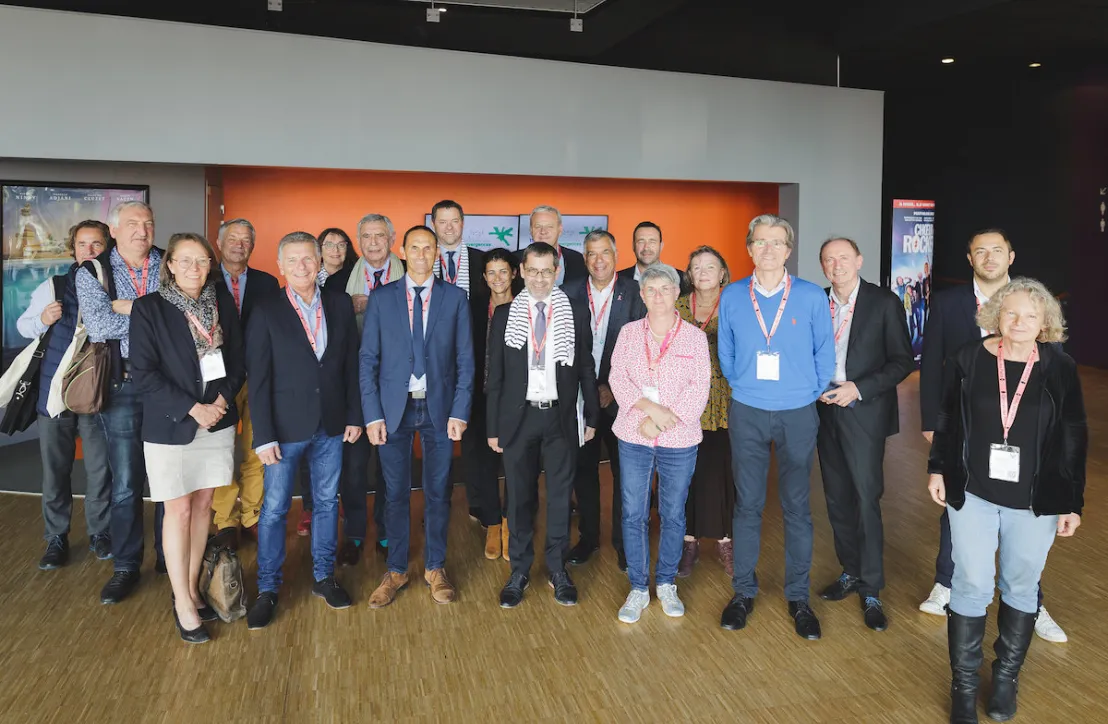 Membres du bureau de la Fédération au congrès des Parcs