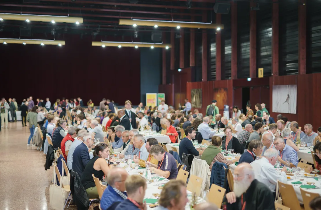 Buffet d'accueil des participants