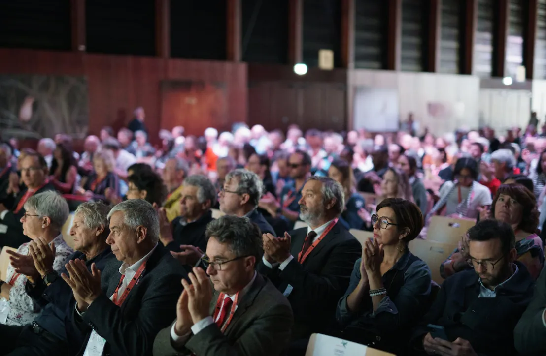 Plénière de clôture, salle