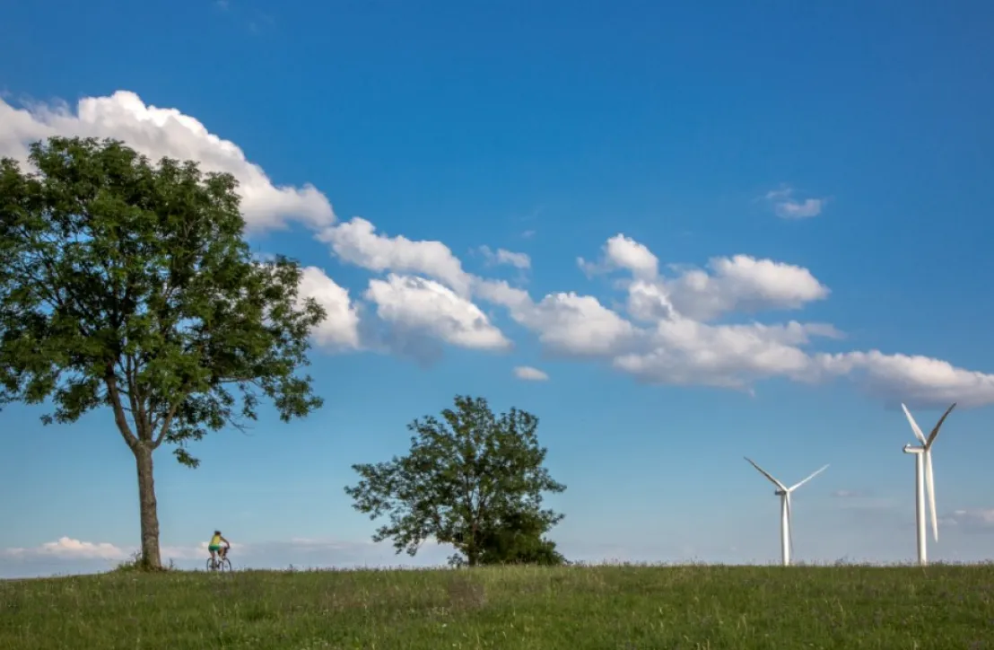 Éolienne à Delhingen