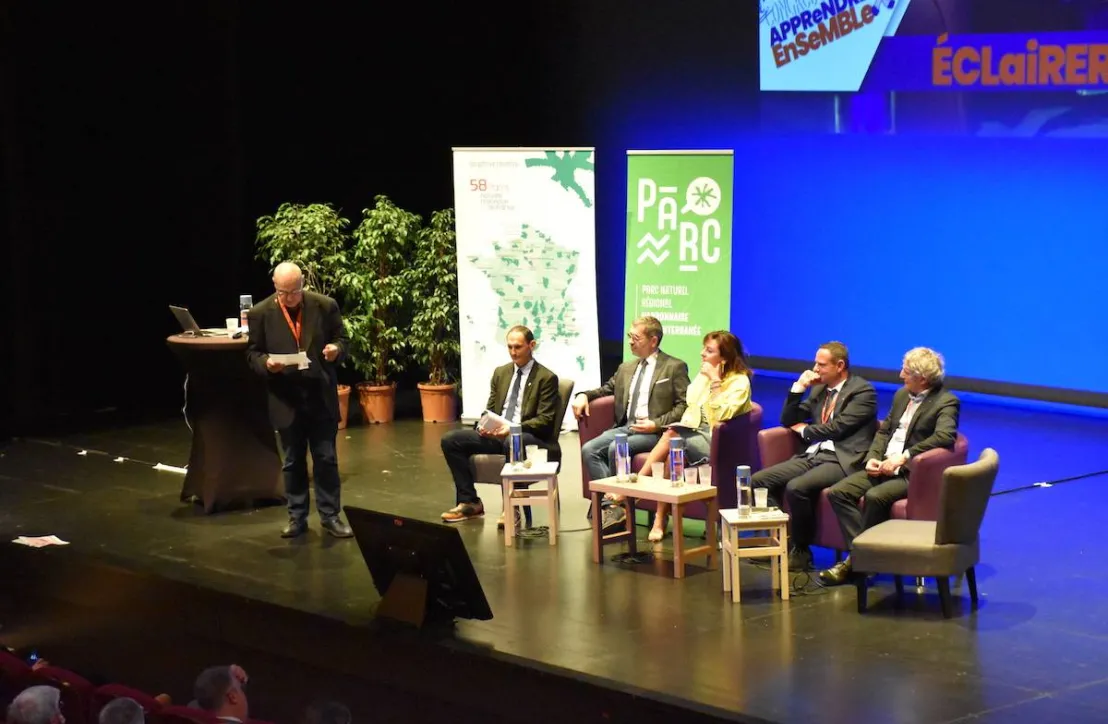 Pélnière d'ouverture au Congrès des Parcs 2024