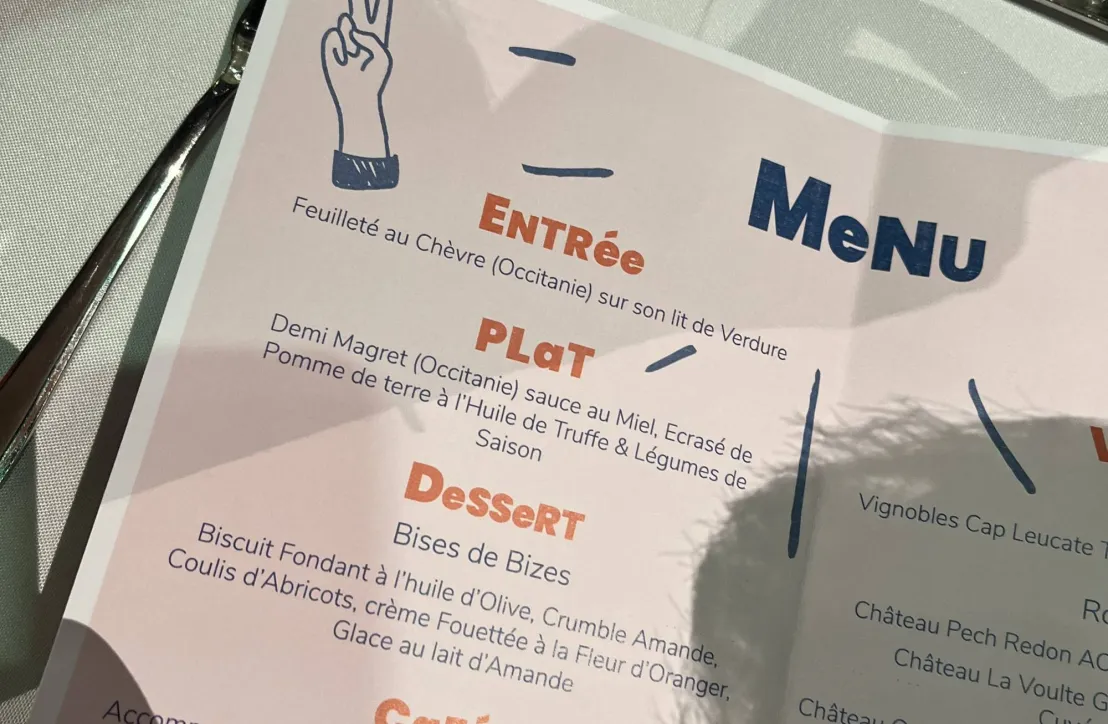Diner convivial Congrès 2024