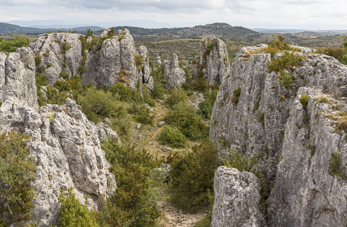 PNR Grands Causses chaos rocheux larzac