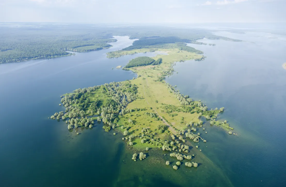 Pointe de Charlieu, lac du Temple