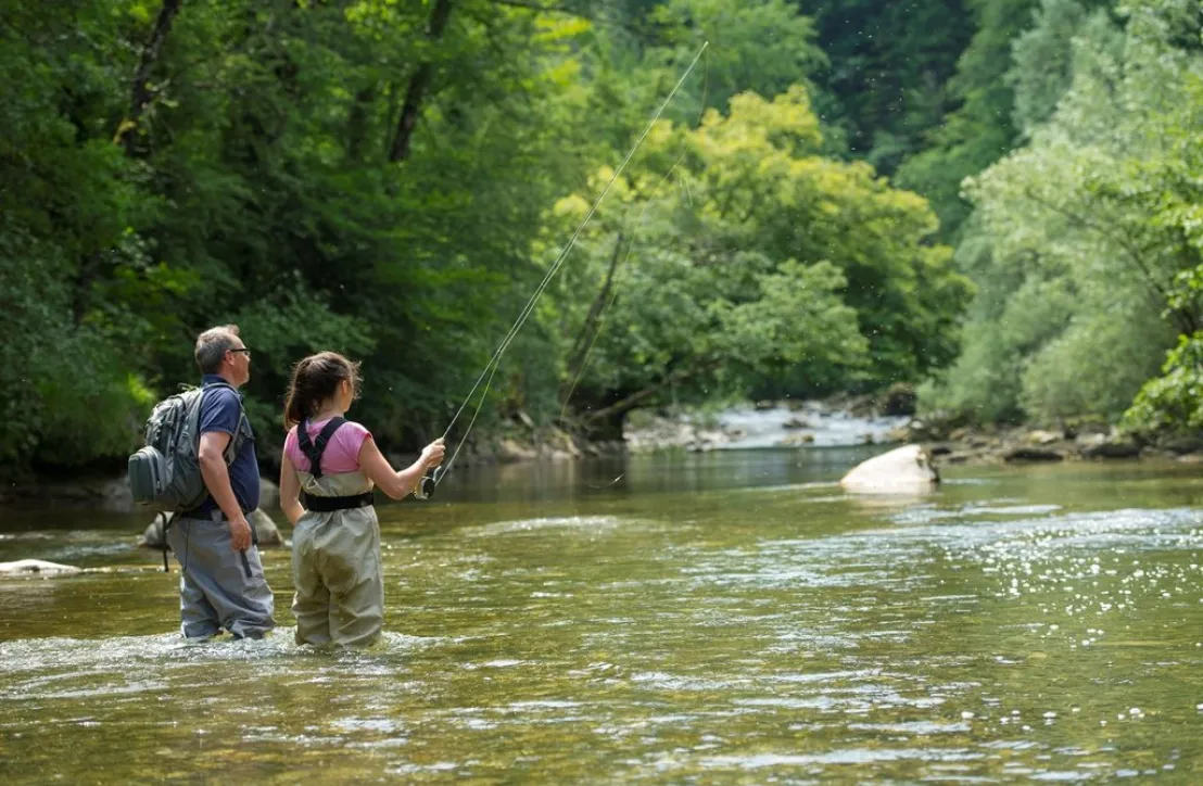 Pêche en rivière à la découverte du Chéran
