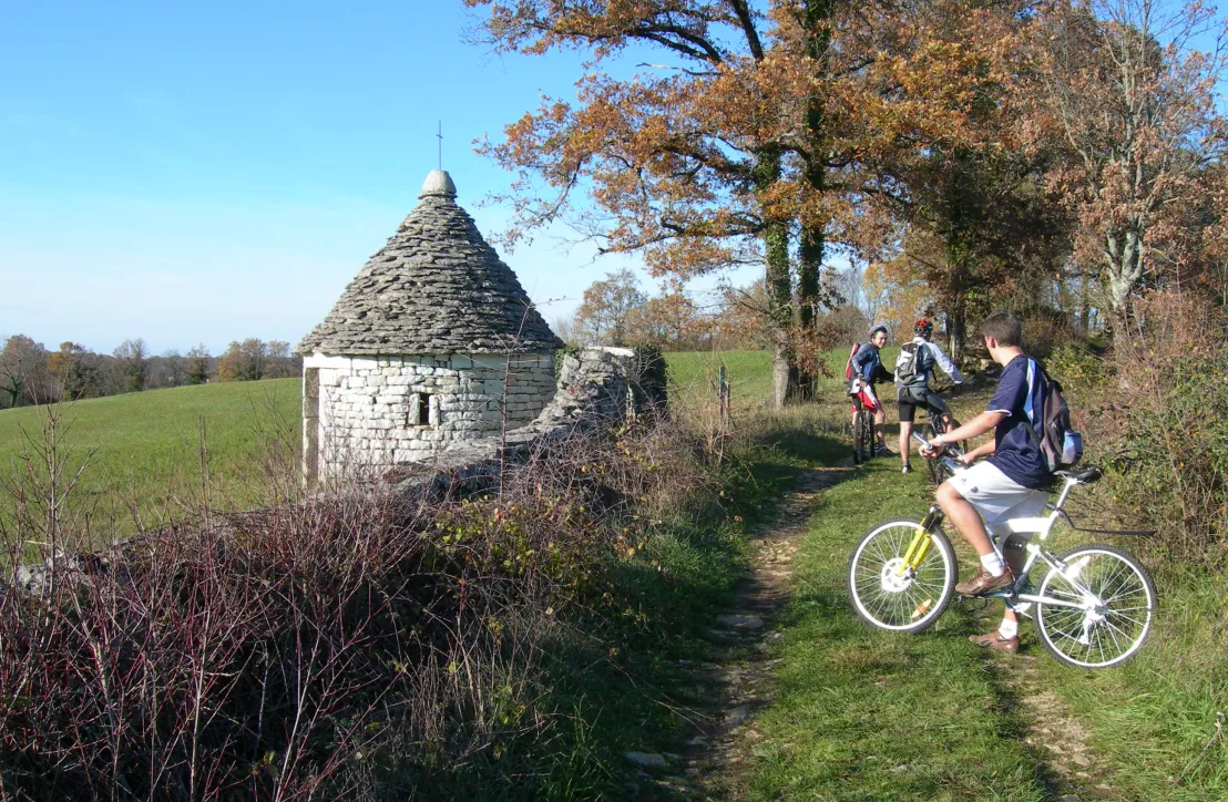 Découverte des cazelles à vélo