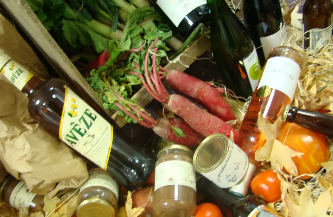 Buffet de produits des Parcs © N. Streib / FPNRF
