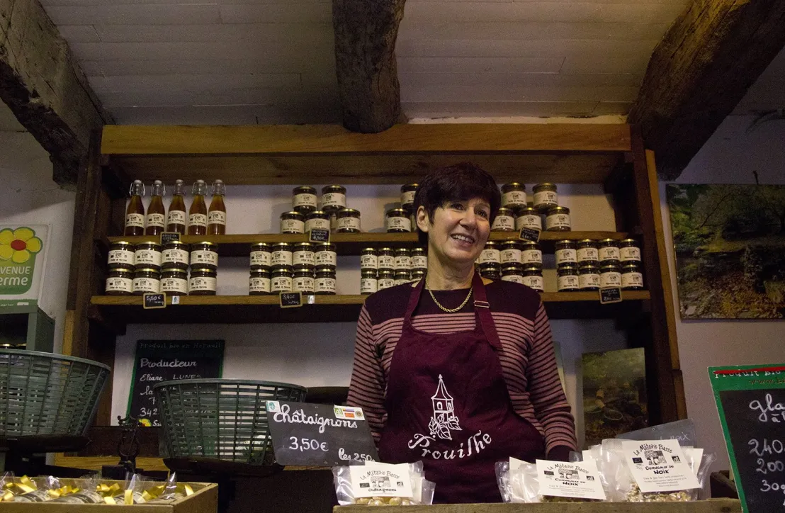 Produits à base de châtaigne Marque Parc, Métairie Basse, Courniou (34)