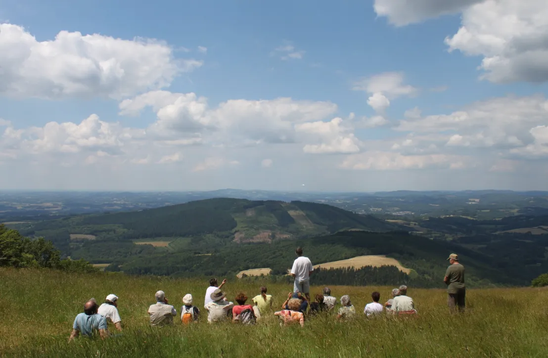Animation dans les Monédières en Corrèze