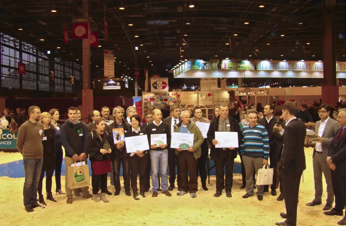 Remise des prix avec les lauréats