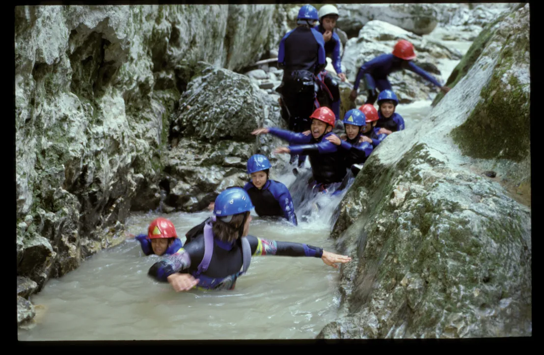Randonnée aquatique ©‎ PNR Massif des Bauges