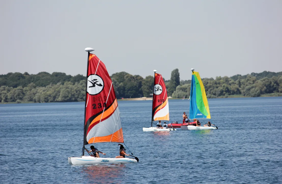 Voile sur le Lac d'Orient