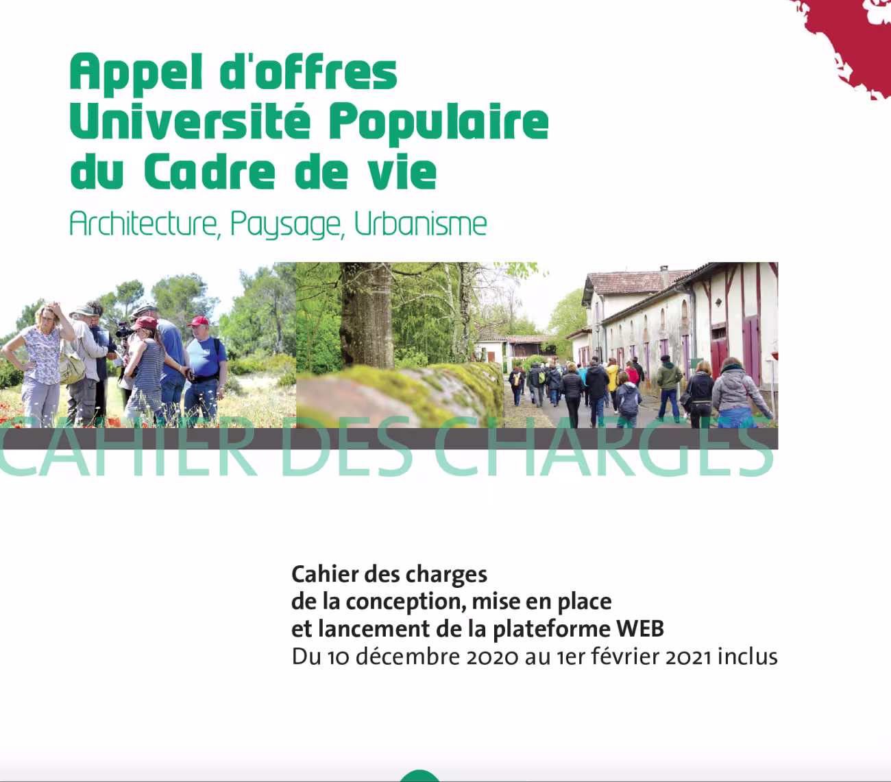 L’université Populaire du cadre de vie sur l’aire de lancement