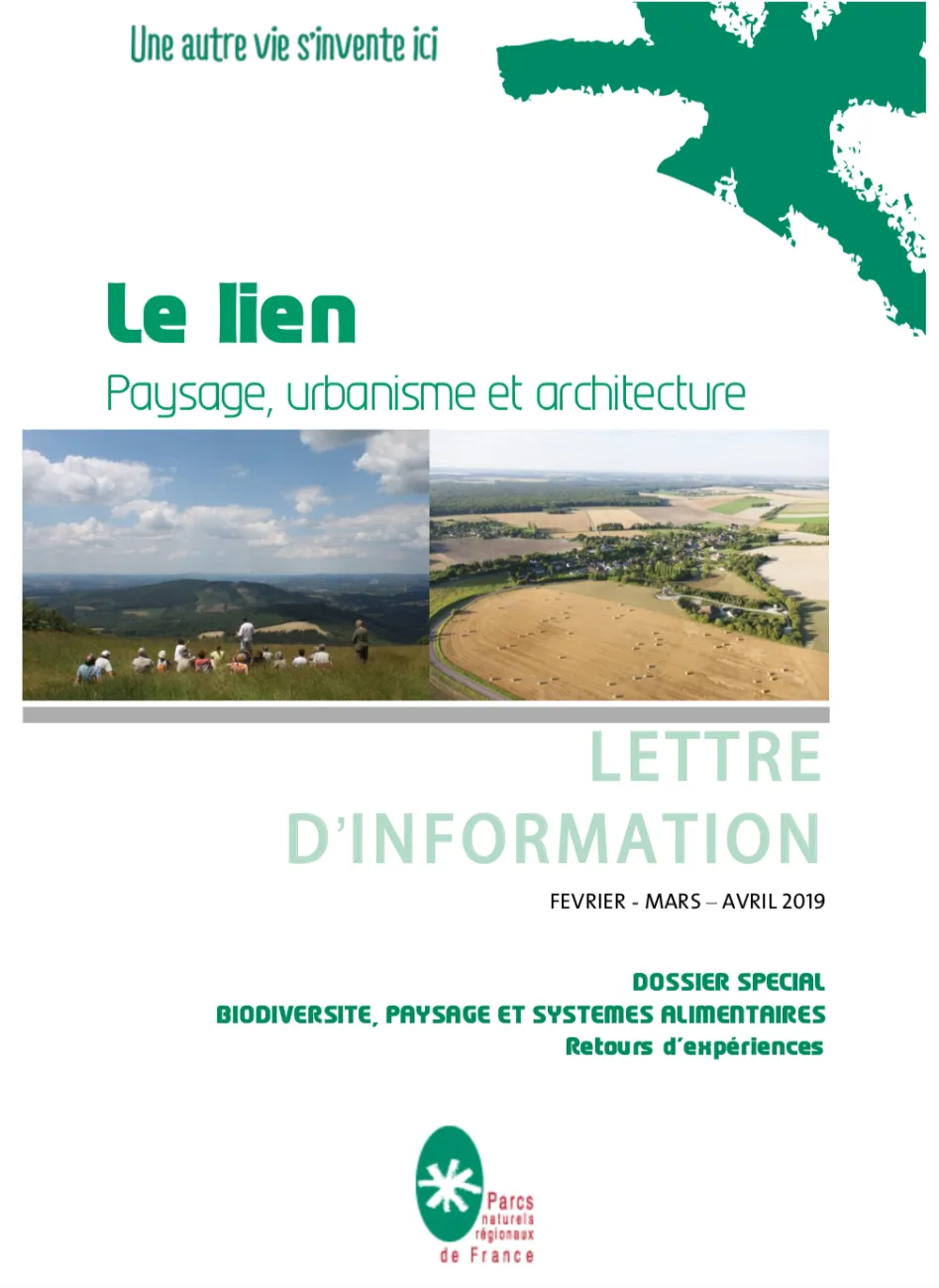 Le Lien paysage Urbanisme et Architecture - Novembre Décembre 2018 & Janvier 2019