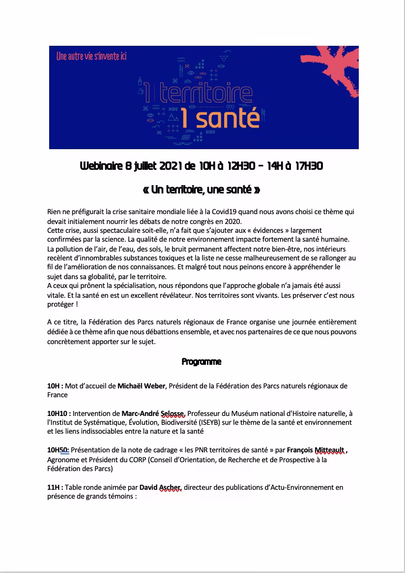 Couv programme wabinaire santé