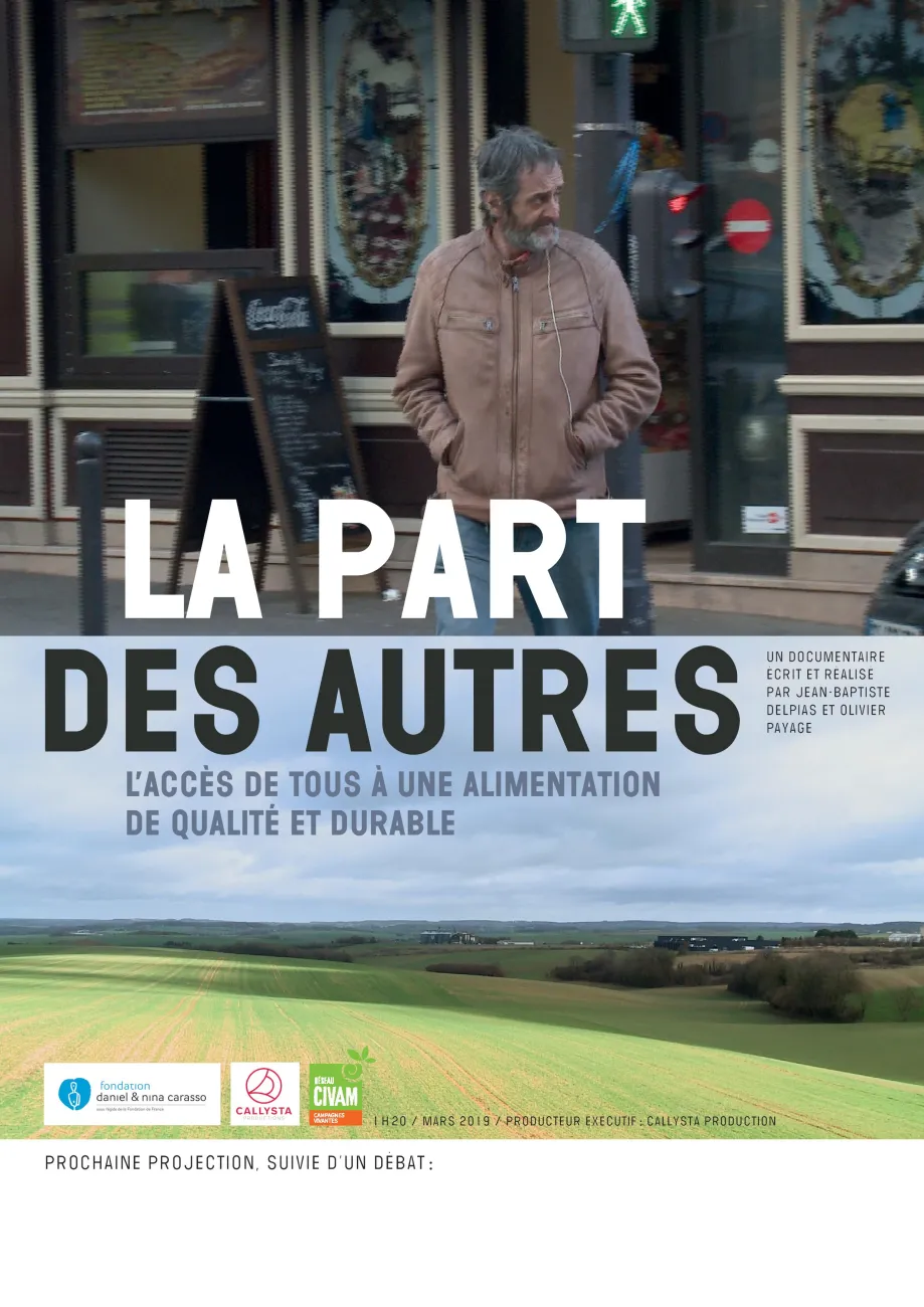 L'affiche du film documentaire La Part des autres