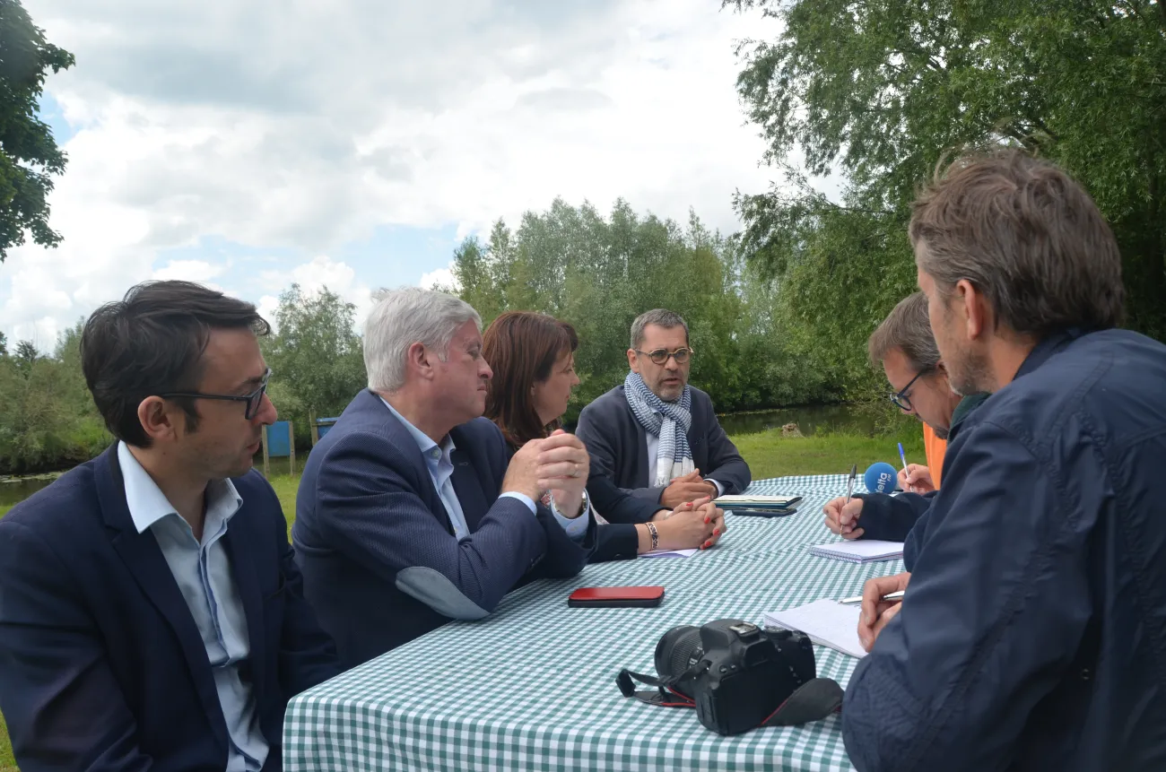 Déplacement de Michaël Weber dans le Parc des Caps et Marais d' Opale les 31 mai et 1 er juin 2022