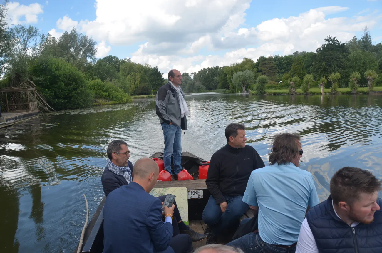 Déplacement de Michaël Weber dans le Parc des Caps et Marais d' Opale les 31 mai et 1 er juin 2022