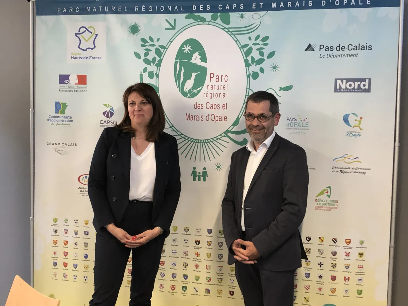 Déplacement de Michaël Weber dans le Parc des Caps et Marais d' Opale les 31 mai et 1 er juin 2022