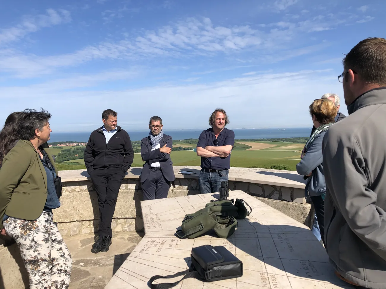 Déplacement de Michaël Weber dans le Parc des Caps et Marais d' Opale les 31 mai et 1 er juin 2022