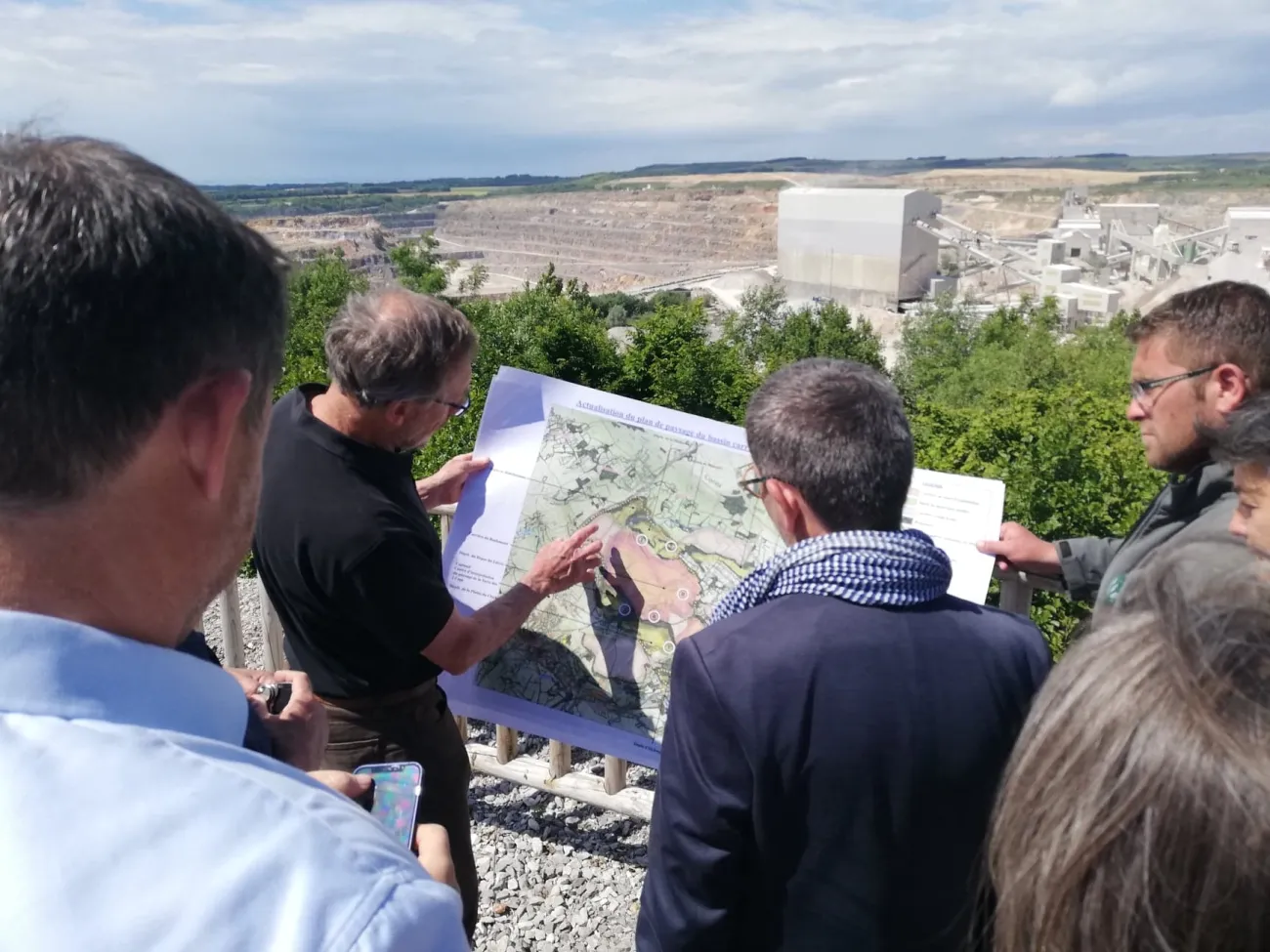 Déplacement de Michaël Weber dans le Parc des Caps et Marais d' Opale les 31 mai et 1 er juin 2022