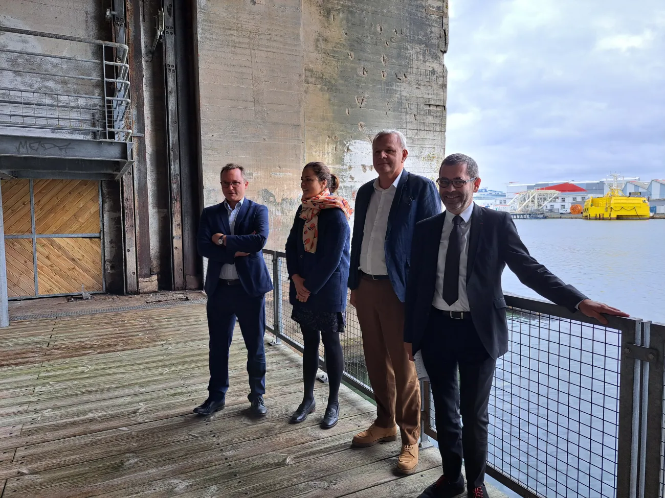 Conférence de presse pour le Congrès des Parcs à St Nazaire
