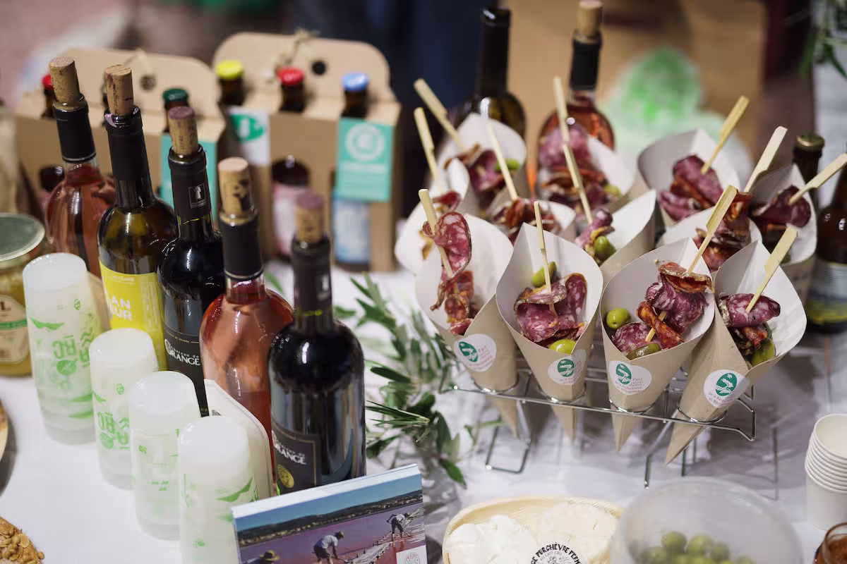 Buffet des Parcs, stand Parc de la Narbonnaise en Méditérannée