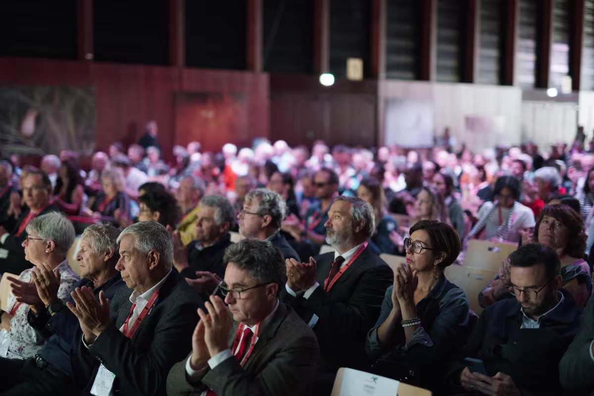 Plénière de clôture, salle