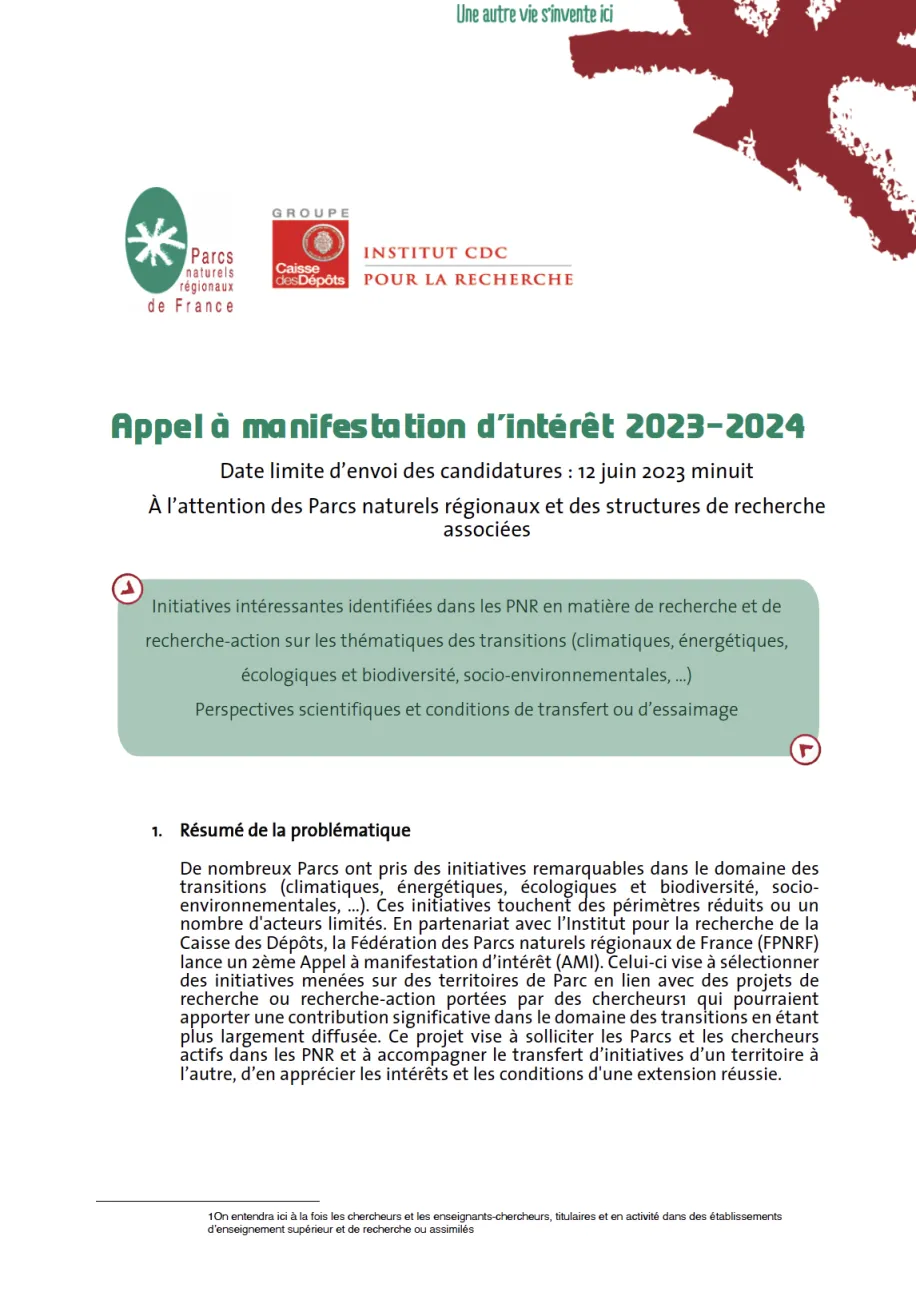 AMI recherche 2023