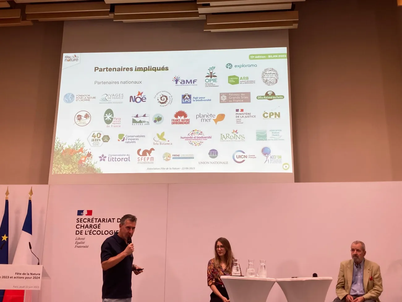 Fête de la Nature , Bilan 2023 au Ministère de L'écologie