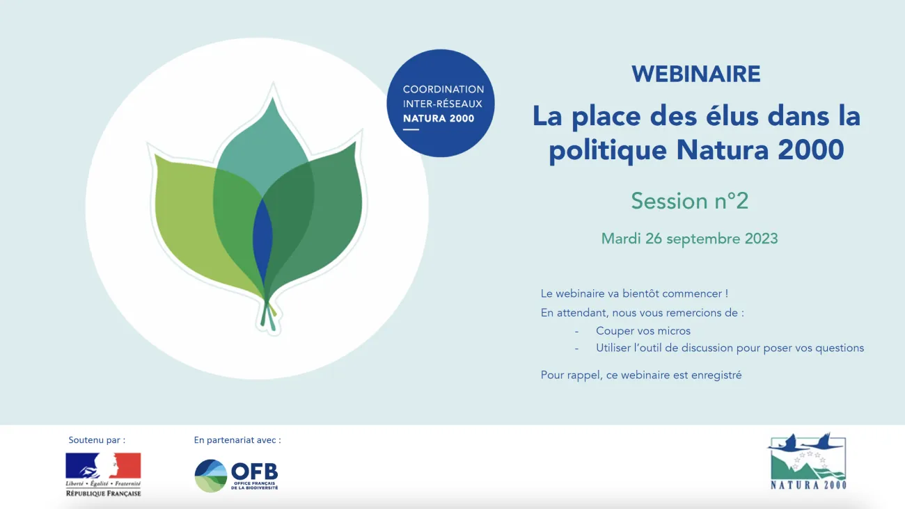 Présentation webinaire natura 2000 avantages économiques