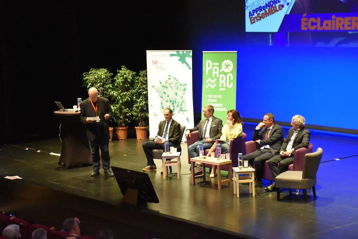 Pélnière d'ouverture au Congrès des Parcs 2024