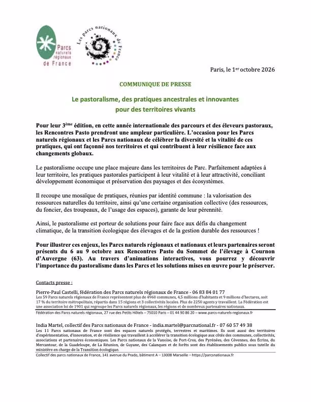 Couverture CP Pastoralisme