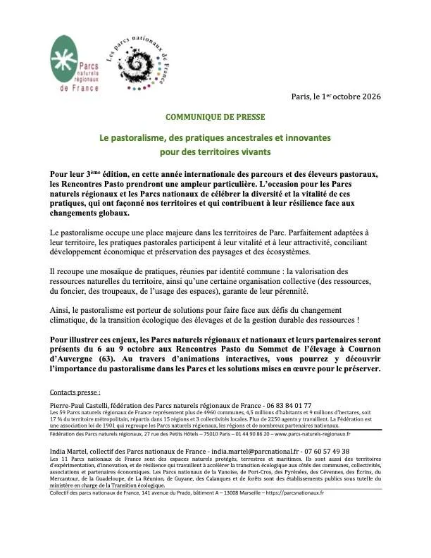 Couverture CP Pastoralisme