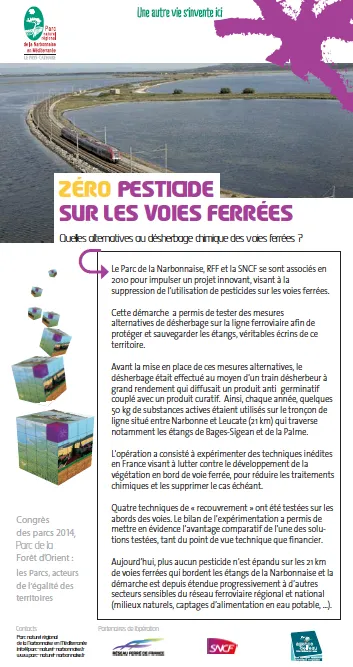 Zéro pesticide sur les voies ferrées. Quelles alternatives au déshérbage chimique des voies ferrées ?