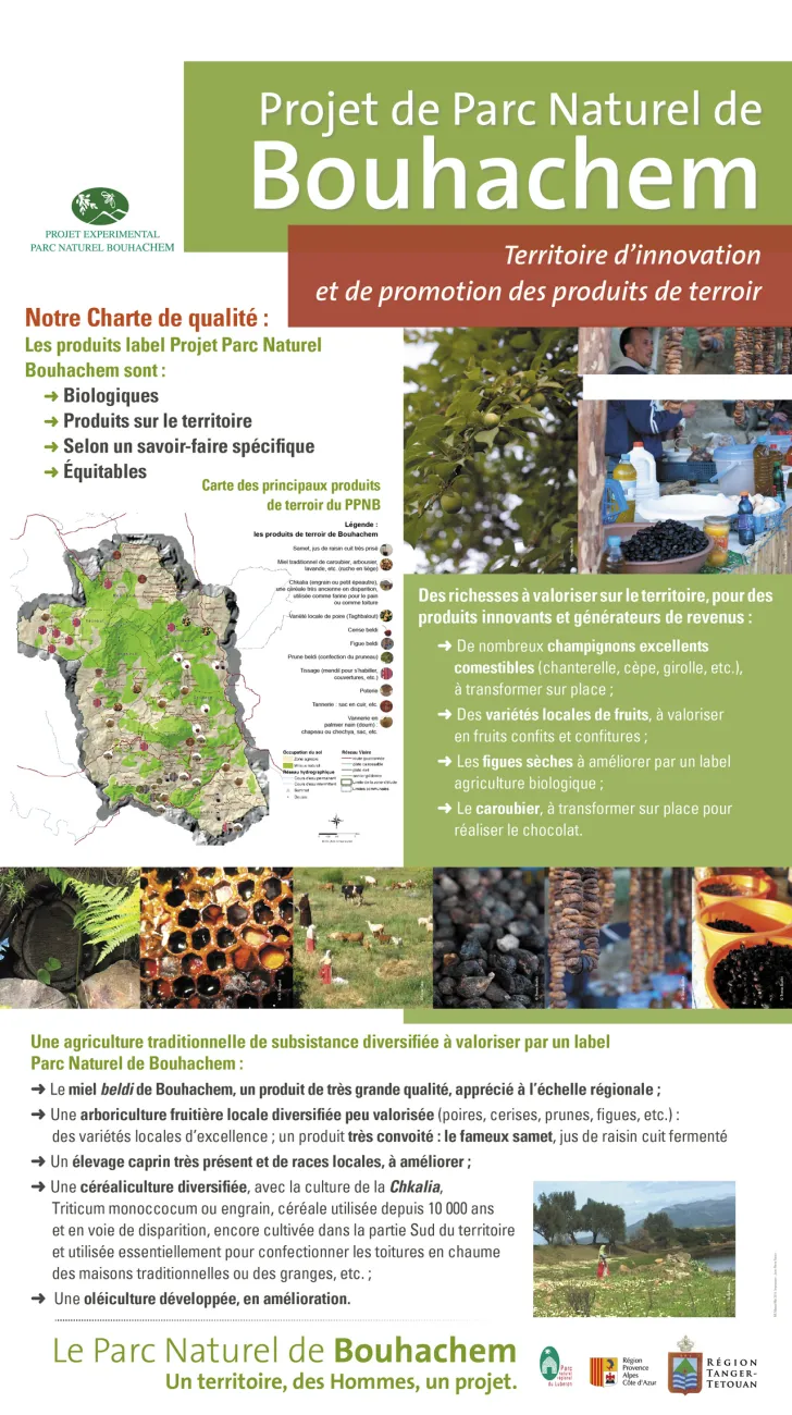 Projet de Parc naturel de Bouhachem - Territoire d'innovation et de promotion des produits de terroir