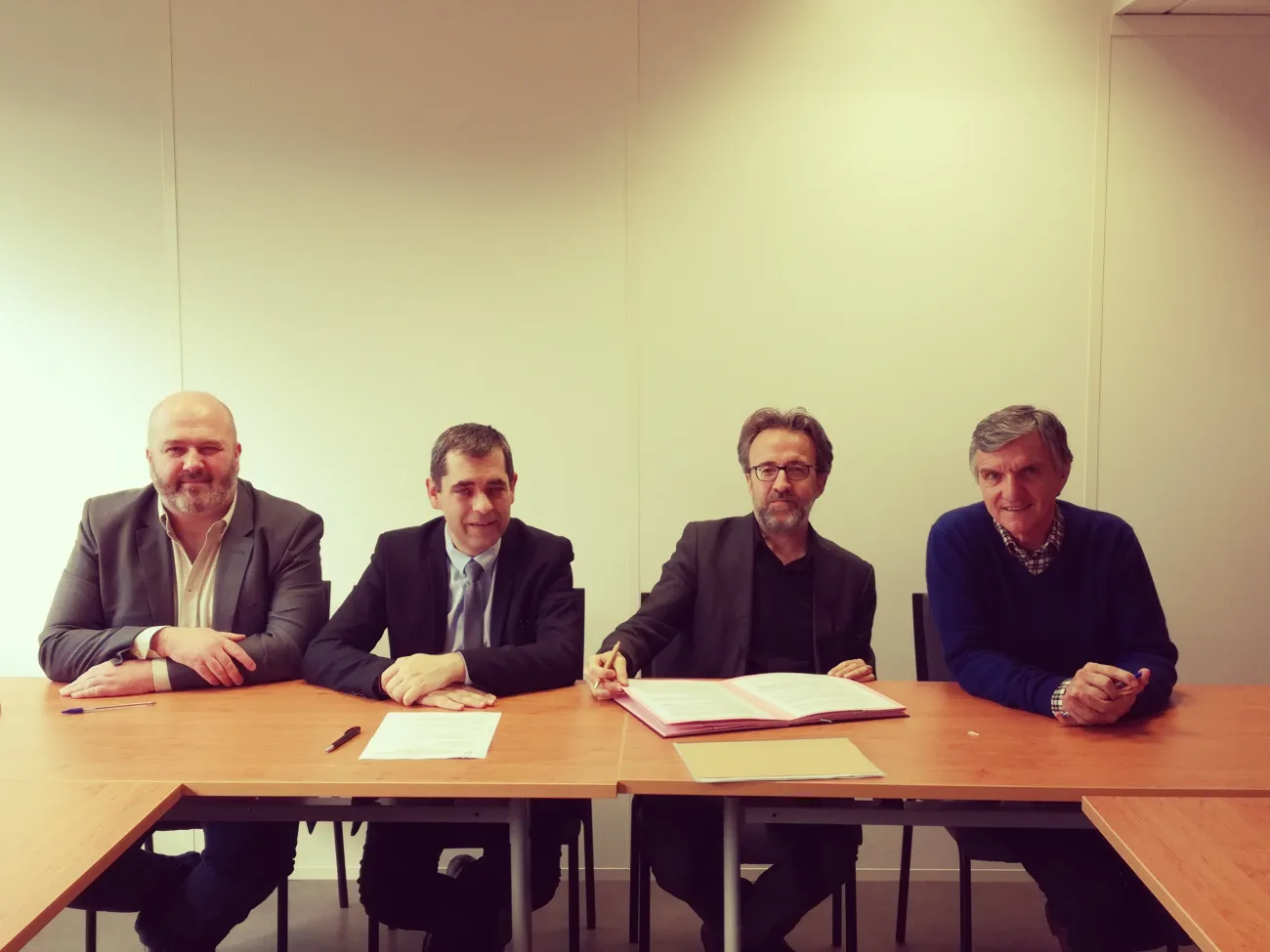 Signature conventiuon AFB et 3 réseaux d'espaces protégés
