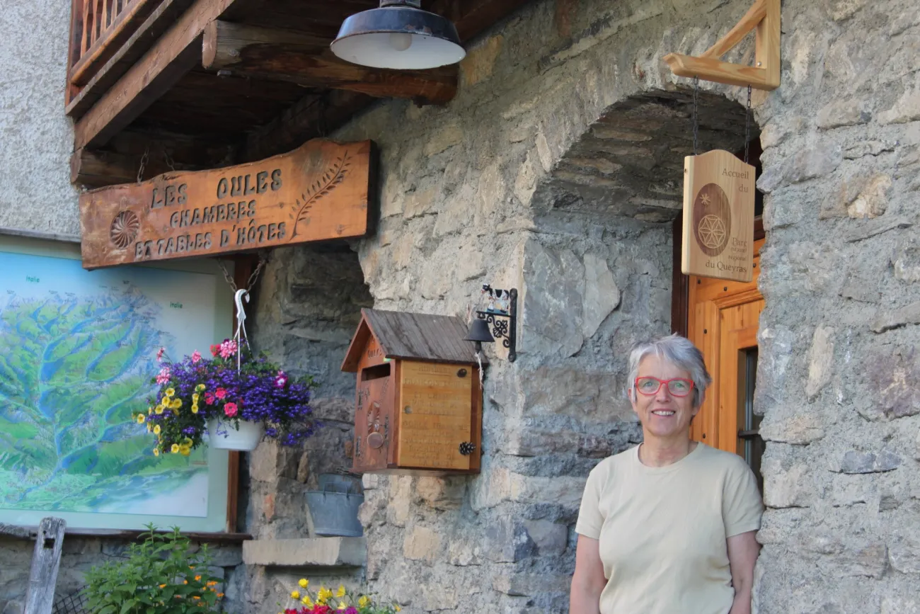 Chantal - Chambre d'hôtes les Oules - Queyras
