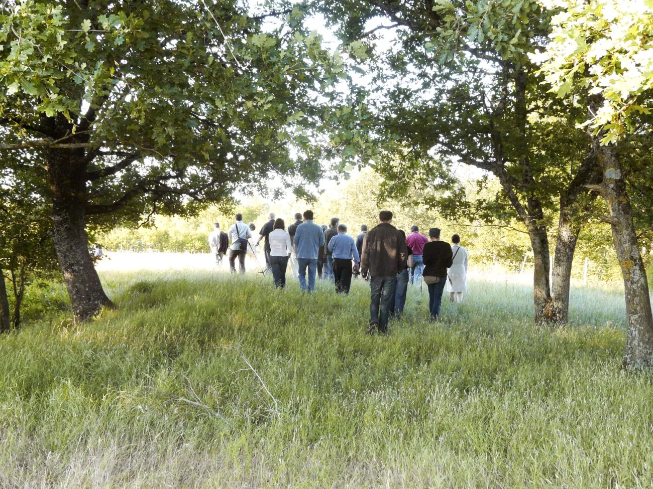 Visite de terrain dans le Parc de la Brenne