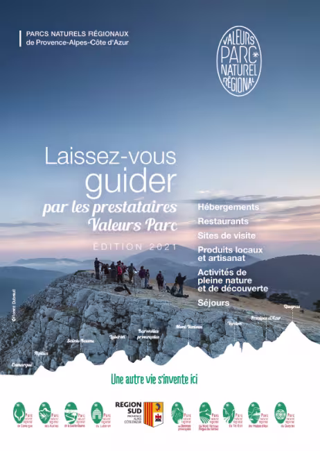 Communiqué de presse annuaire Valeurs Parc Provence-Alpes-Côte d'Azur