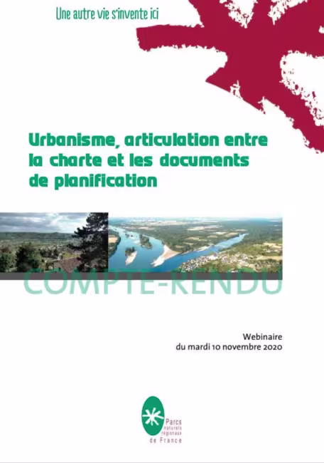 CR Charte de Parc et doc d'urbanisme couv