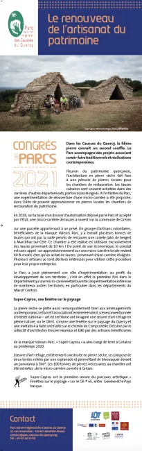Le renouveau de l'artisanat du patrimoine